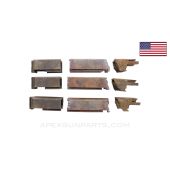 1928A1 Thompson Torch Cut Project Receivers, No Threaded Nose Section , Set of 3, Rusty, *Poor AS-IS*