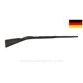 German Gewehr 1871 Single Shot Rifle Stock, 41.5", Stripped, Cracked/Repaired Wood *Poor*