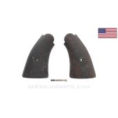  Smith & Wesson K Frame Wood Grip Set, w/ Grip Screw *Good*