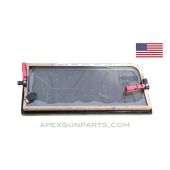 HMMWV (Humvee) Windshield Set, Driver and Passenger, Impact Resistant, *Very Good* 