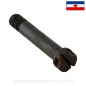 Yugoslavian M48 Mauser Rear Trigger Guard Screw, w/ Countersink Lock Cuts *Good*