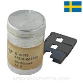 Swedish Mauser Rear Sight Slide, 3 in a Tin *NOS*