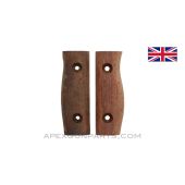 Enfield 1907 Bayonet Grip Set, Left & Right, Wood *NOS* 