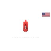 AK Front Sight Post, Red Plastic, Dirty, *NEW*