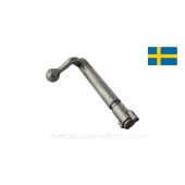 Swedish M96 Mauser Bolt Body, Modified Downturned Handle, 6.5x55 *Good*
