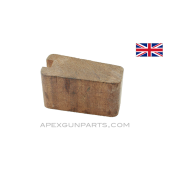 Lee-Enfield #1 MK 3 Magazine Block for Single Loader, Wood, *Very Good* 