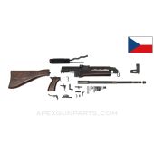 Czech VZ-58 Fixed Stock Parts Kit,15.5" Barrel, Mixed Finish, Composite Furniture, 7.62x39, *Good* 
