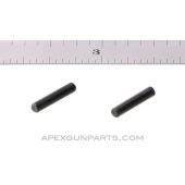 Yugoslavian M70 Gas Block/Front Sight Block Retaining Pins, Set of 2