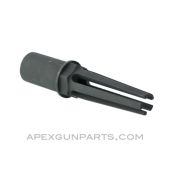 1918 BAR Flash Hider & Bipod Bearing, Prong Type, Refinished, *Very Good* 