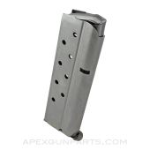 Colt 1911 Delta Elite Government / Commander Magazine, 8rd, Stainless, SS SP573421, 10mm *New*