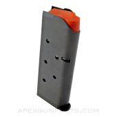 Colt 1911 Defender Magazine, Early Style w/ Orange Follower, 7rd, 45 Auto *NOS*