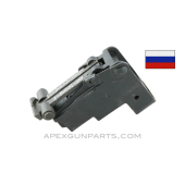 Russian Tula AKM Rear Sight Block Assembly, Milled, *Very Good*