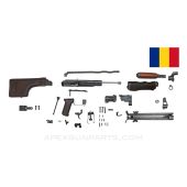 Romanian RPK Parts Kit w/Adj. Bipod, Laminated Club Stock, Matching Bolt / Trunnion / Carrier, 7.62X39 *Good* 