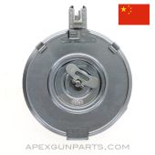 AK-47 Magazine, Backloading 75rd Drum, 7.62X39, Polytech Arsenal 396 China *NOS*