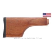 Club Foot Buttstock for Double Tang RPK Receivers, Blemished, US Made 922(r) Compliant Part *NOS* 
