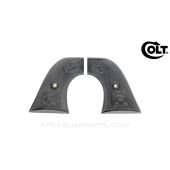 Colt Single Action Grip Set, Double Eagle, Black Plastic *New*