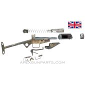 STEN MK3 SMG Parts Set W/"T" Stock, 9MM Luger