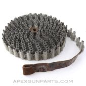 Maxim MG Aluminum Ammunition Belt, 250rd, 8X57 Mauser, Turkish *Good / Project Grade* 