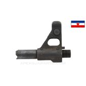 Yugoslavian M64 Front Sight Assembly w/ Night Sight on a Barrel Section *Good*