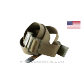 M1 Garand / M14 Web Sling, 46", OD Green Nylon *Very Good* 