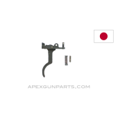 Japanese Type 99 Rifle Trigger Assembly, With Spring and Pin, *NOS* 