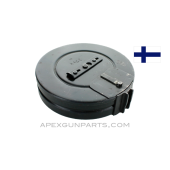 Finnish Suomi M31 / KP44 Drum Magazine, 40rd, 9x19, Early Style, *Good* 