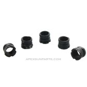 5 Pack of AK Muzzle Nuts with Weld Spot, Sold *As Is*