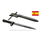 CETME Model L Bayonet with Scabbard, *Fair* 