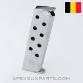 FN 1910 Magazine, 9rd, FN Marked, Nickel, 7.65 / 32 ACP *Good*