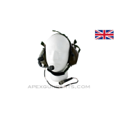 Racal Clansman Lightweight Headset & Mic, OD Green, *Good* 