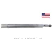 AK Pistol Barrel , 11", Threaded Muzzle, Gas Port, Extractor Cut, In The White, 7.62X39, US 922(r) Compliant Part *Unused* 