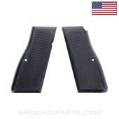 Browning FN Model 1935 Grips, Hi-Power, 9mm Inglis. Mfg, *New Manufactured*