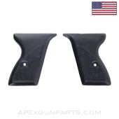 Mauser HSc Grips, Black Polymer, *New Manufactured*