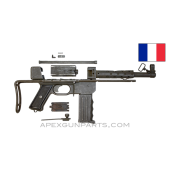 French MAT-49 Parts Kit, 9" Barrel, Collapsible Stock, Model 1, *Good* 