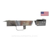 AK Bulged Front Trunnion, Rear Trunnion, with Trigger Guard & Bullet Guide, Stamped Demilled Receiver Sections, US Made *As-Is*