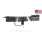 AK Bulged Front Trunnion, Rear Trunnion, Trigger Guard Assembly & Bullet Guide, Stamped Demilled Receiver Sections, US Made *As-Is*
