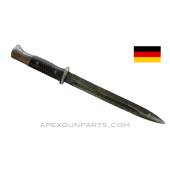 German K98 Mauser Bayonet w/ Bakelite Grips, No Scabbard, *Fair*