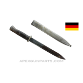 German K98 Mauser Bayonet w/ Bakelite Grips *Fair* 