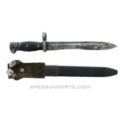 CETME Model C Bayonet and Scabbard, Type 2, *Fair to Good*