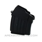 Romanian AK 5rd Single Stack Magazine, Blued Steel, 7.62X39, *Excellent*