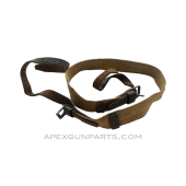 PPSh-41 / PPS-43 Sling, Canvas with Leather Ends, *Fair*, Sold *As Is* 