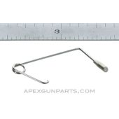 Polish P83 "Wanad" Pistol Extractor Spring, Part #18, *NOS* 