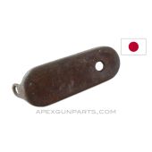 Japanese Type 99 Rifle Buttplate, Steel *Fair / Rusty*