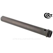 Colt 601 M16 Early Receiver Extension / Buffer Tube, No Wrench Flats, w/ Hole *Good* 