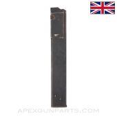 STEN Magazine, 20rd, Steel, 9X19 Luger *Good*