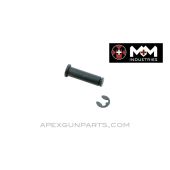 AK-47 / AK-74 Rivetless Magazine Release Axis Pin & E-clip, US Made by M+M, *NEW* 