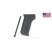 PKM Pistol Grip and Mounting Screw, Gray Delrin® *NEW* US Made 922(r) compliant part