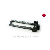Japanese Type 38 Rifle Rear Sight Leaf &amp; Slide Assembly *Good*