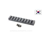 Daewoo Rifle Picatinny Rail Section, w/ Screws *NEW*