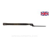 Shovel Handle, w/ Enfield #4 Spiked Bayonet *Good*